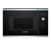 Bosch Bel523MS0 Built-in 20L 800W Black, Stainless Steel - Microwave (Built-in, 20L, 800W, Rotation, Touch, Black, Stainless Steel, Button)