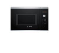 Bosch Serie 4 BEL553MS0B microwave Black, Silver, Stainless steel Grill microwave Built-in 25 L 900 W