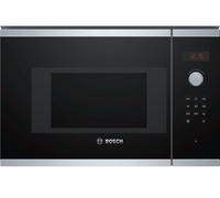 Bosch Serie 4 BFL523MS0B microwave Black, Stainless steel Solo microwave Built-in 20 L 800 W