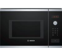 Bosch Serie 4 BFL553MS0B microwave Black, Stainless steel Solo microwave Built-in 25 L 900 W