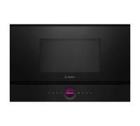 Bosch Serie 8 BFL7221B1B microwave Black Grill microwave Built-in 21 L 900 W