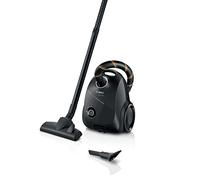 Bosch BGDS2CHAMP Vacuum Cleaner with Bag Series 2 - Durable canister vacuum cleaner made of recycled materials - Hygienic filter - 10-year motor guarantee - Compact - Powerful - Made in Germany - 600