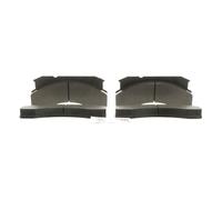 BOSCH BHD236 QuietCast Medium Duty Semi-Metallic Brake Pad Set - Compatible with Select Ford B-600, B-700, C600, C700, C800, CT8000, F-600, F-700, LN600, LN700, LN800; FRONT