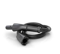 Bosch BHZUNGFEH Flexible Extension Hose for Unlimited 9 & 10 Cordless Stick Vacuums, Extra Long Reach for Hard-to-Reach Areas & Car Interiors, 118 cm, Black