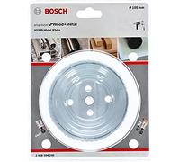BOSCH Bi-Metal Hole Saw (for Wood and Metals, 8% Cobalt Alloy, Progressive Tooth Design, Ø 105 mm, Accessory Drills)