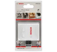 BOSCH Bi-Metal Hole Saw (for Wood and Metals, 8% Cobalt Alloy, Progressive Tooth Design, Ø 65 mm, Accessory Drills)