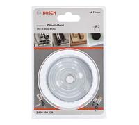 BOSCH Bi-Metal Hole Saw (for Wood and Metals, 8% Cobalt Alloy, Progressive Tooth Design, Ø 70 mm, Accessory Drills)