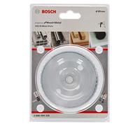 BOSCH Bi-Metal Hole Saw (for Wood and Metals, 8% Cobalt Alloy, Progressive Tooth Design, Ø 89 mm, Accessory Drills)