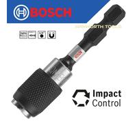 Bosch Bit Holder Impact Control Spring Lock Bit Adaptor ITBHQC201B