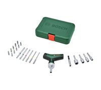 Bosch Bit Ratchet Screwdriver T-Handle Set 22-Piec