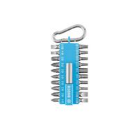 Bosch 2607002822 21 Piece Screwdriver Bit Set Blue (with Magnetic Bit Holder, Carabiner, Accessory for Electric Screwdrivers)