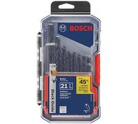 Bosch BL21A Drill Bit Sets Black Oxide Metal