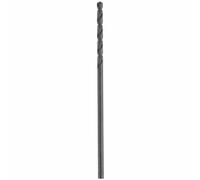 BOSCH BL2641 1-Piece 7/32 In. x 6 In. Extra Length Aircraft Black Oxide Drill Bit for Applications in Light-Gauge Metal, Wood, Plastic