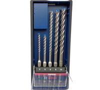 Bosch Blue Hammer Drill Expert Sds plus-7x Set 5 Concrete Stone 5, 2x6, 8,10mm