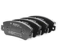 Bosch BP041 - Brake Pads Car Front Axle - Bosch Quality - Reduced Noise and Dust - ECE-R90 Certified - Copper-Free - 1 Set of 4 Pads
