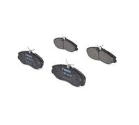 Bosch BP092 - Brake Pads Car Front Axle - Bosch Quality - Reduced Noise and Dust - ECE-R90 Certified - Copper-Free - 1 Set of 4 Pads - With Accessories