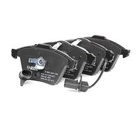 Bosch BP1014 - Brake Pads Car Front Axle - Bosch Quality - Reduced Noise and Dust - ECE-R90 Certified - Copper-Free - 1 Set of 4 Pads - With Accessories