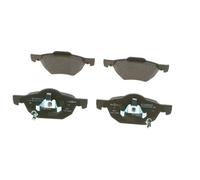 Bosch BP1046 - Brake Pads Car Front Axle - Bosch Quality - Reduced Noise and Dust - ECE-R90 Certified - Copper-Free - 1 Set of 4 Pads