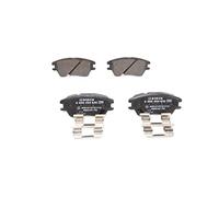 Bosch BP1066 - Brake Pads Car Front Axle - Bosch Quality - Reduced Noise and Dust - ECE-R90 Certified - Copper-Free - 1 Set of 4 Pads
