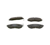 Bosch BP1084 - Brake Pads Car Front Axle - 1 Set of 4 Pads | Bosch Quality - Reduced Noise and Dust - ECE-R90 Certified - Copper-Free