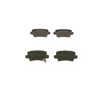 Bosch BP1121 - Brake Pads Car Rear Axle - 1 Set of 4 Pads | Bosch Quality - Reduced Noise and Dust - ECE-R90 Certified - Copper-Free