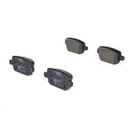 Bosch BP1150 - Brake Pads Car Rear Axle - Bosch Quality - Reduced Noise and Dust - ECE-R90 Certified - Copper-Free - 1 Set of 4 Pads - With Accessories