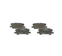 Bosch BP1159 - Brake Pads Car Rear Axle - 1 Set of 4 Pads | Bosch Quality - Reduced Noise and Dust - ECE-R90 Certified - Copper-Free