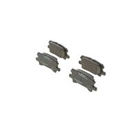 Bosch BP1159 - Brake Pads Car Rear Axle - Bosch Quality - Reduced Noise and Dust - ECE-R90 Certified - Copper-Free - 1 Set of 4 Pads