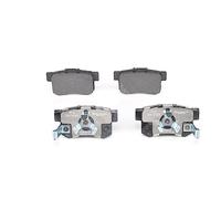 Brake Pads Set fits HONDA STREAM RN1 1.7 Rear 01 to 06 Bosch 43022SJFE00 Quality