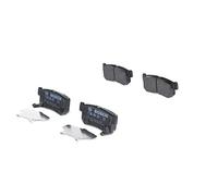 Bosch BP1172 - Brake Pads Car Rear Axle - Bosch Quality - Reduced Noise and Dust - ECE-R90 Certified - Copper-Free - 1 Set of 4 Pads