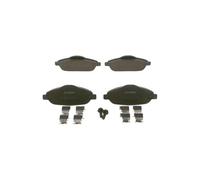 Bosch BP1173 - Brake Pads Car Front Axle - 1 Set of 4 Pads | Bosch Quality - Reduced Noise and Dust - ECE-R90 Certified - Copper-Free