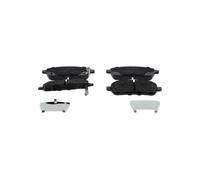 Bosch BP1211 - Brake Pads Car Front Axle - Bosch Quality - Reduced Noise and Dust - ECE-R90 Certified - Copper-Free - 1 Set of 4 Pads