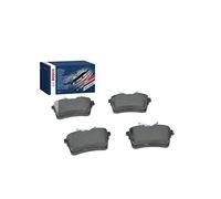Bosch BP1242 - Brake Pads Car Rear Axle - Bosch Quality - Reduced Noise and Dust - ECE-R90 Certified - Copper-Free - 1 Set of 4 Pads