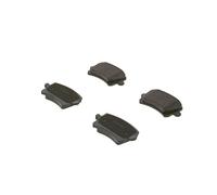Bosch BP1252 - Brake Pads Car Rear Axle - Bosch Quality - Reduced Noise and Dust - ECE-R90 Certified - Copper-Free - 1 Set of 4 Pads