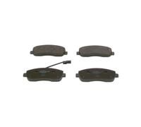 Bosch Front Brake Pad Set 0986 494 498 - 4 Pads with Integrated Wear Indicator