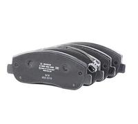0986 494 498 Front Brake Pad Set 4x Pads Integrated Wear Indicator Braking Bosch