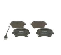 Bosch BP1520 - Brake Pads Car Rear Axle - Bosch Quality - Reduced Noise and Dust - ECE-R90 Certified - Copper-Free - 1 Set of 4 Pads