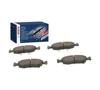 Bosch BP1682 - Brake Pads Car Front Axle - Bosch Quality - Reduced Noise and Dust - ECE-R90 Certified - Copper-Free - 1 Set of 4 Pads