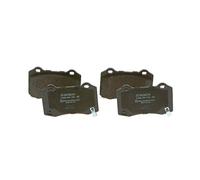 Bosch BP1703 - Brake Pads Car Rear Axle - Bosch Quality - Reduced Noise and Dust - ECE-R90 Certified - Copper-Free - 1 Set of 4 Pads