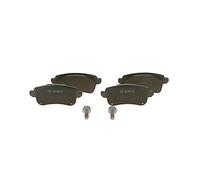 Bosch BP1738 - Brake Pads Car Rear Axle - Bosch Quality - Reduced Noise and Dust - ECE-R90 Certified - Copper-Free - 1 Set of 4 Pads - With Accessories