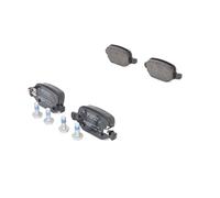 Bosch BP1923 - Brake Pads Car Rear Axle - Bosch Quality - Reduced Noise and Dust - ECE-R90 Certified - Copper-Free - 1 Set of 4 Pads - With Accessories