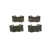 Bosch BP2037 - Brake Pads Car Rear Axle - Bosch Quality - Reduced Noise and Dust - ECE-R90 Certified - Copper-Free - 1 Set of 4 Pads