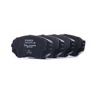 Bosch BP2053 - Brake Pads Car Front Axle - Bosch Quality - Reduced Noise and Dust - ECE-R90 Certified - Copper-Free - 1 Set of 4 Pads