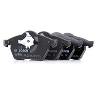 Bosch BP229 - Brake Pads Car Front Axle - Bosch Quality - Reduced Noise and Dust - ECE-R90 Certified - Copper-Free - 1 Set of 4 Pads
