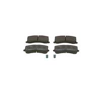 Bosch BP234 - Brake Pads Car Front Axle - Bosch Quality - Reduced Noise and Dust - ECE-R90 Certified - Copper-Free - 1 Set of 4 Pads