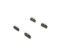 Bosch BP2352 - Brake Pads Car Rear Axle - Bosch Quality - Reduced Noise and Dust - ECE-R90 Certified - Copper-Free - 1 Set of 4 Pads - With Accessories