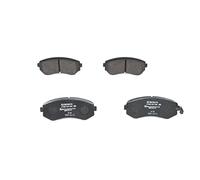 Bosch BP256 - Brake Pads Car Rear Axle - Bosch Quality - Reduced Noise and Dust - ECE-R90 Certified - Copper-Free - 1 Set of 4 Pads