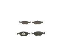 Bosch BP295 - Brake Pads Car Front Axle - Bosch Quality - Reduced Noise and Dust - ECE-R90 Certified - Copper-Free - 1 Set of 4 Pads