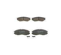 Bosch BP319 - Brake Pads Car Front Axle - Bosch Quality - Reduced Noise and Dust - ECE-R90 Certified - Copper-Free - 1 Set of 4 Pads