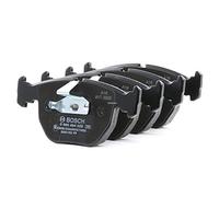 0986 494 028 Front Brake Pad Set 4x Pads Prepared For Wear Indicator By Bosch